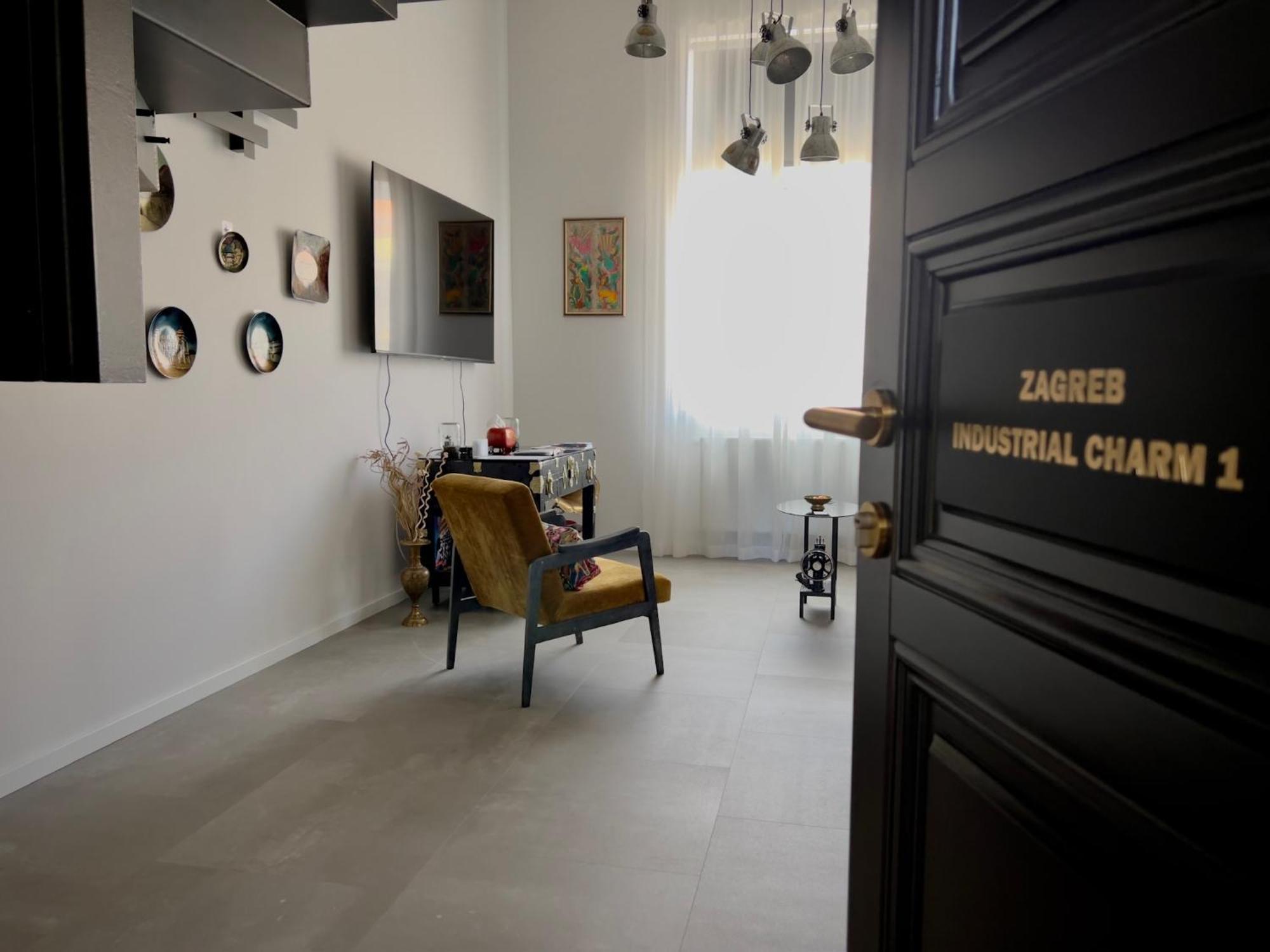 Zagreb Industrial Charm 1 & 2 Apartment Екстериор снимка